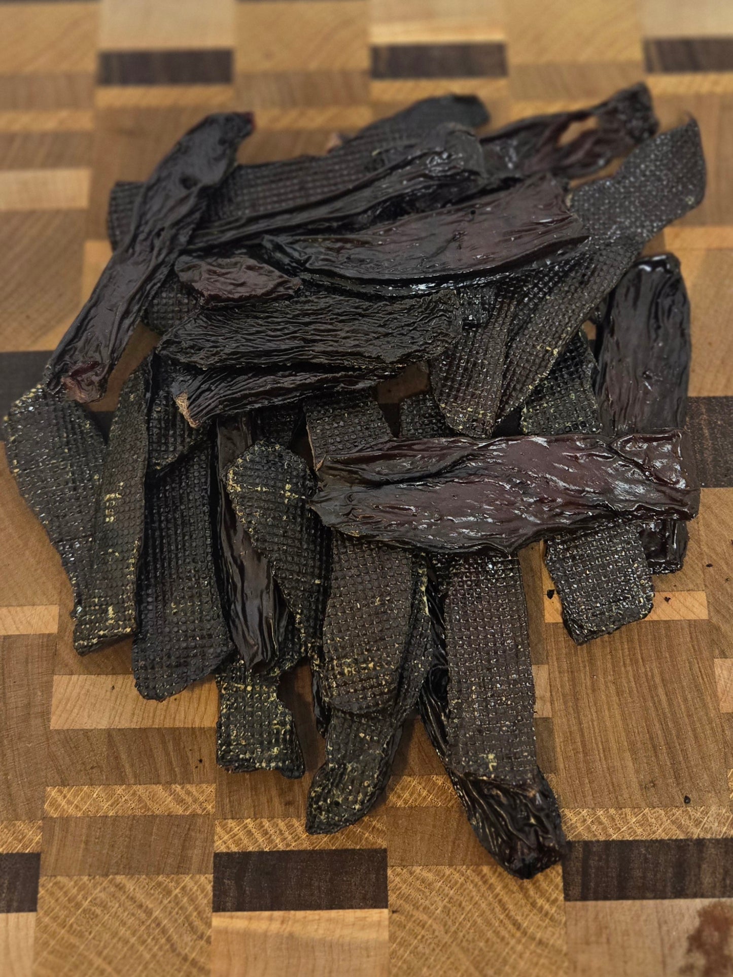 Beef and Calf Liver Strips (aka - Jerky)